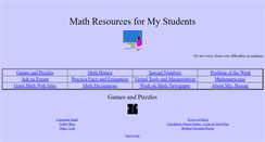 Desktop Screenshot of mathenrichment.thejec.org