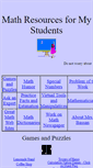 Mobile Screenshot of mathenrichment.thejec.org